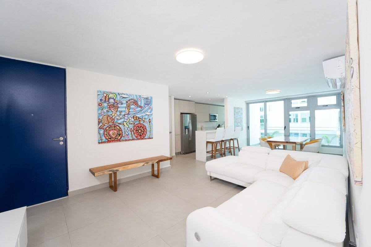 Living room and Entrance